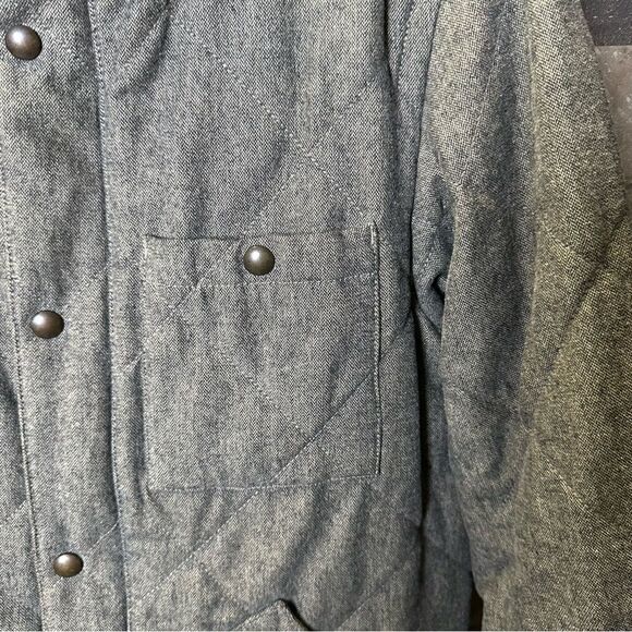 J Crew Mens Sussex Quilted Jacket size small utility barn coat - Picture 4 of 12